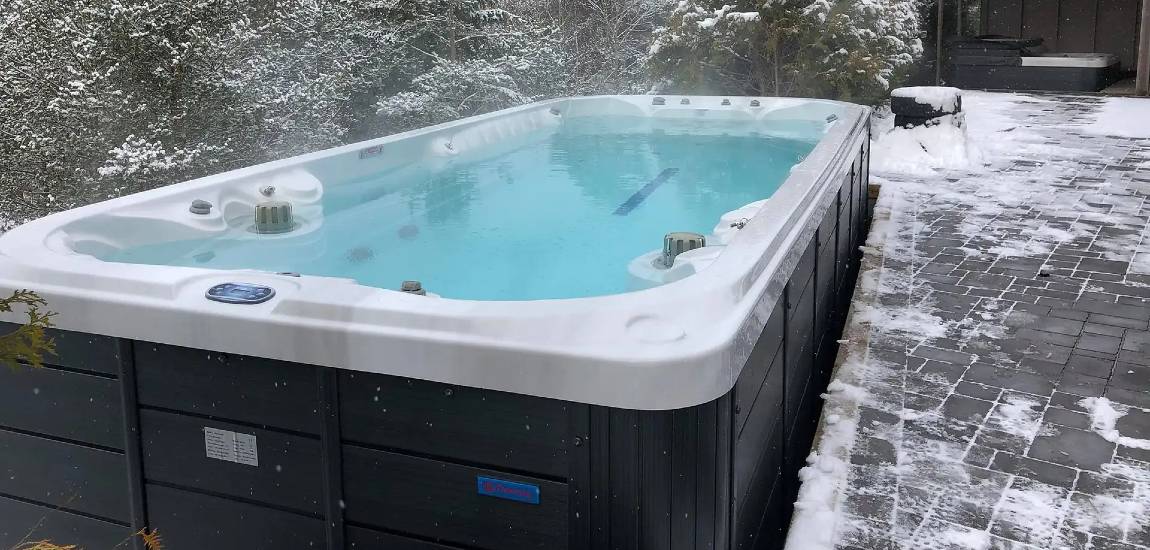 Why is a Swim Spa in Denver Perfect for The Winter Season! Denver Hot